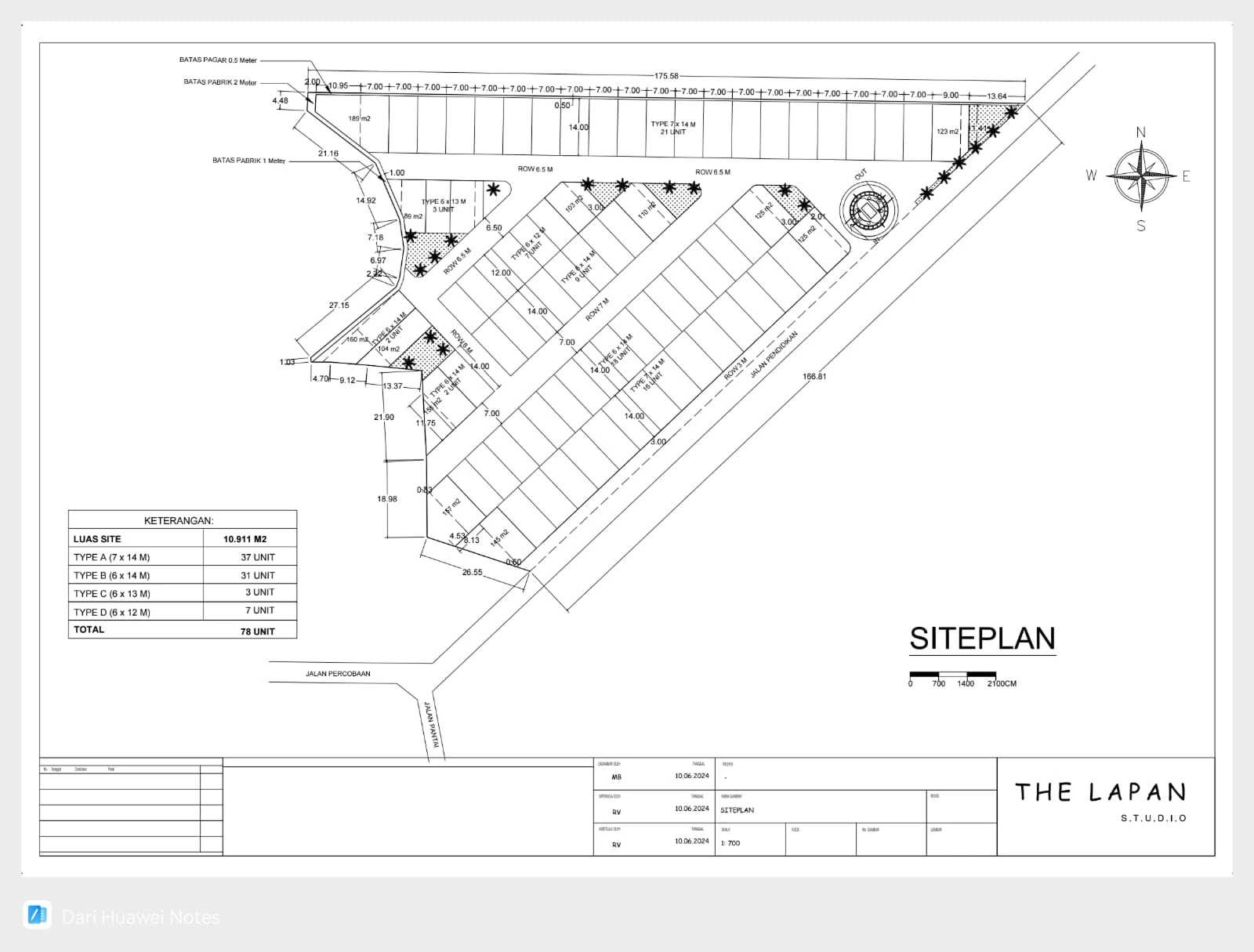 Denah Lokasi AVANTEE RESIDENCE